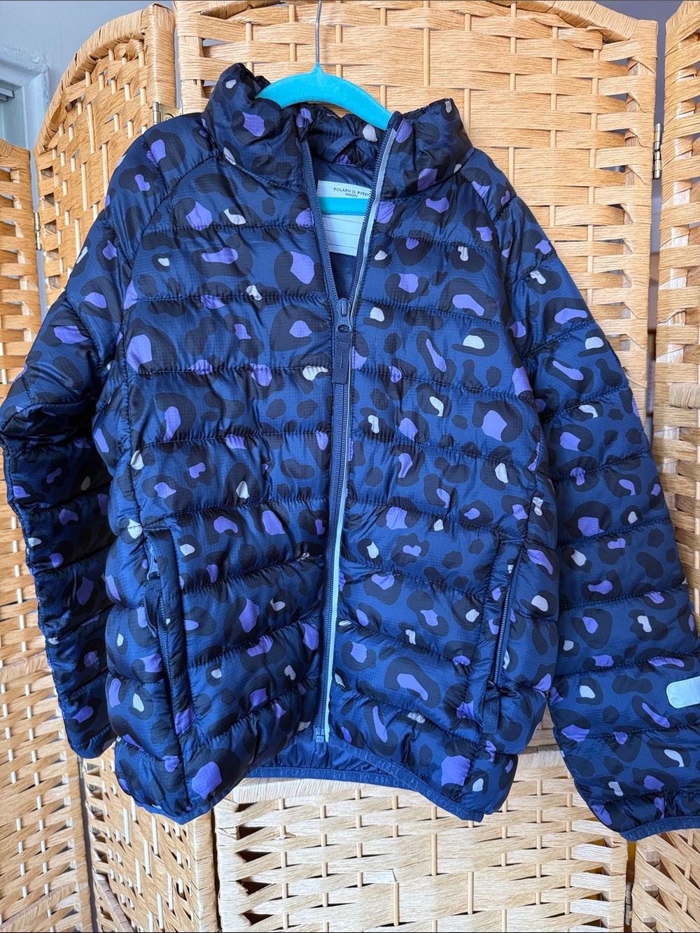 Polarn O. Pyret recycled materials warm jacket size 140 9-10 yrs Swedish